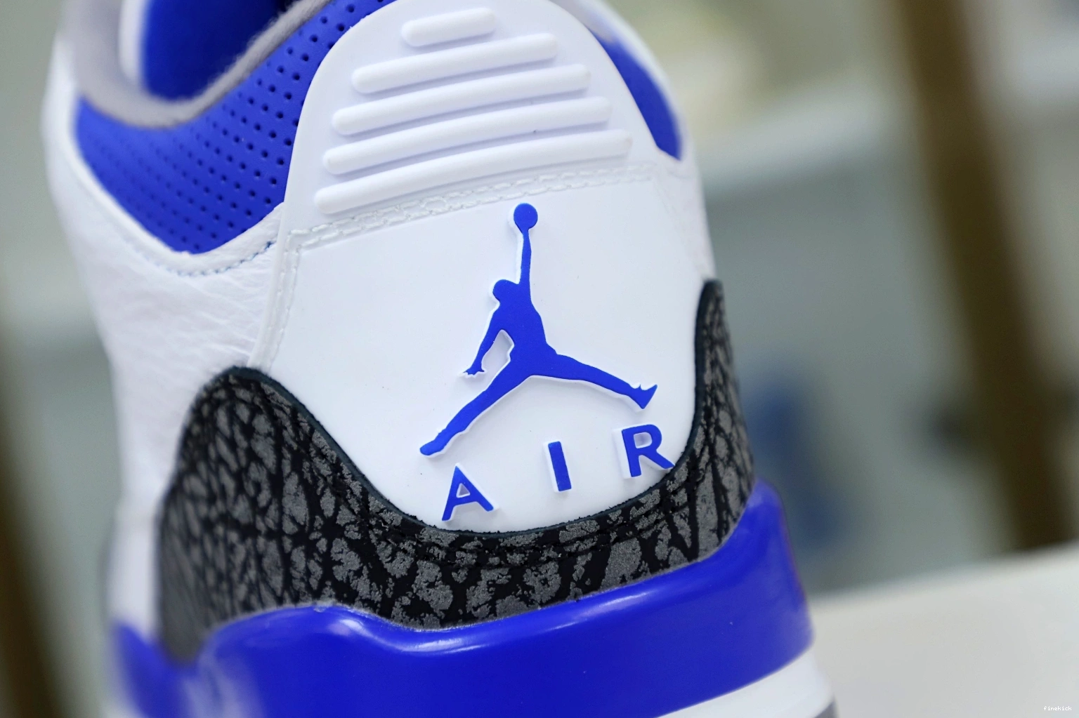 'RACER 3 (CT8532-145) BLUE' JORDAN AIR RETRO 0207